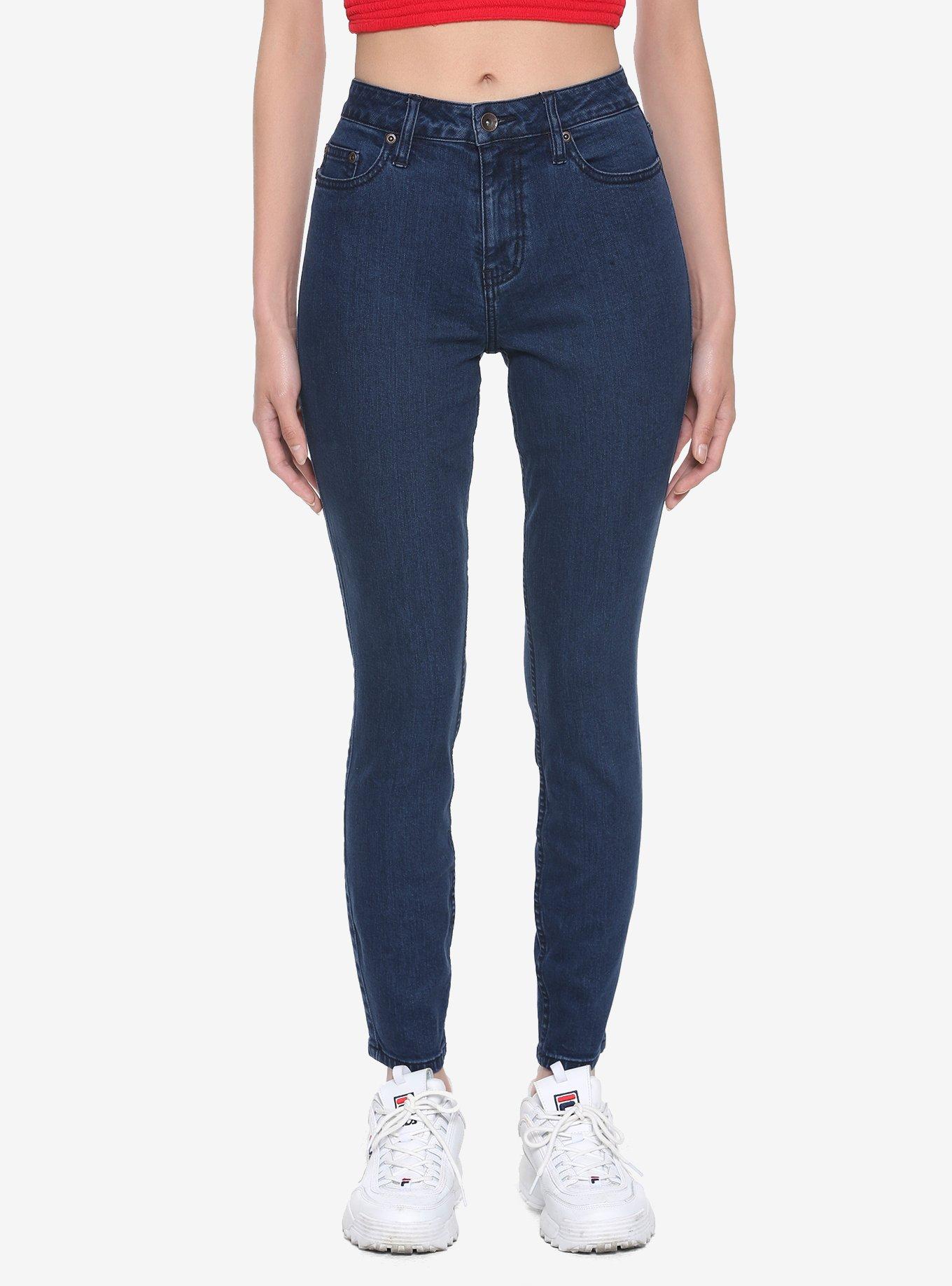 Blackheart Indigo Skinny Jeans, BLUE, hi-res