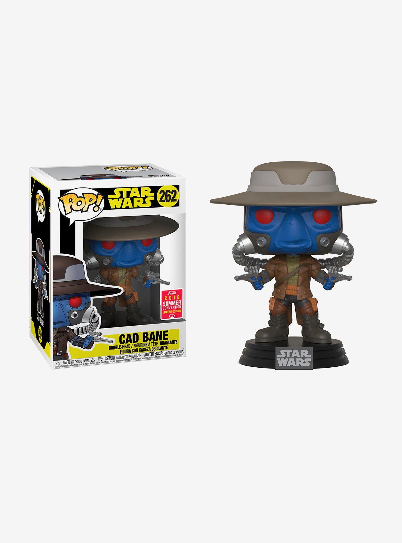 Funko Star Wars: The Clone Wars Pop! Cad Bane Vinyl Bobble-Head 2018 Summer Convention Exclusive, , hi-res