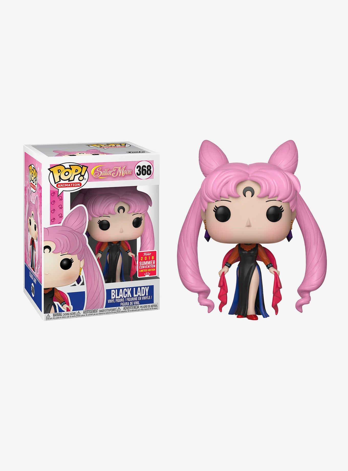 Funko Sailor Moon Pop! Animation Black Lady Vinyl Figure 2018 Summer  Convention Exclusive