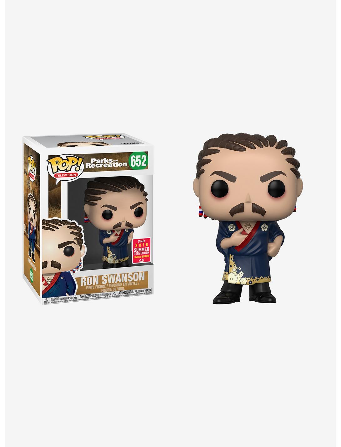 Funko Parks And Recreation Pop! Television Ron Swanson Vinyl Figure 2018 Summer Convention Exclusive, , hi-res