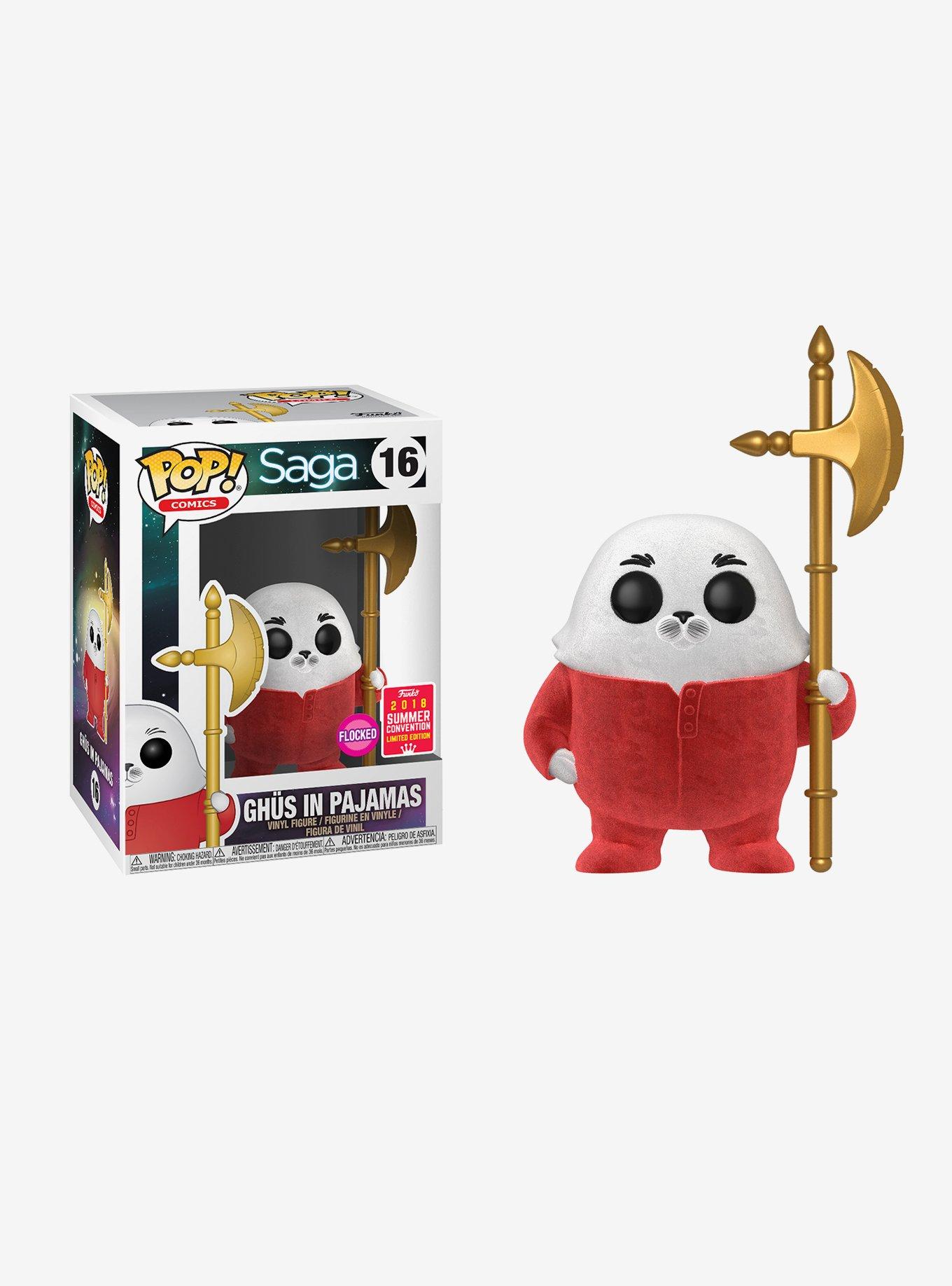 Funko Saga Pop! Comics Ghus In Pajamas Flocked Vinyl Figure 2018 Summer Convention Exclusive, , hi-res