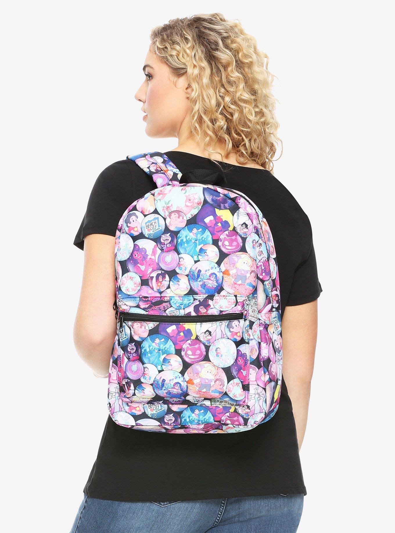 Steven Universe Button Print Backpack, , hi-res