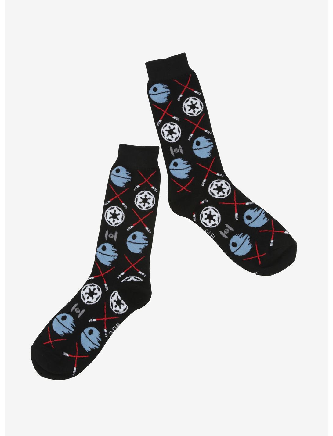 Star Wars Imperial Dress Socks - BoxLunch Exclusive, , hi-res