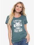 Beer Right Meow Womens Tee - BoxLunch Exclusive, GREEN, hi-res