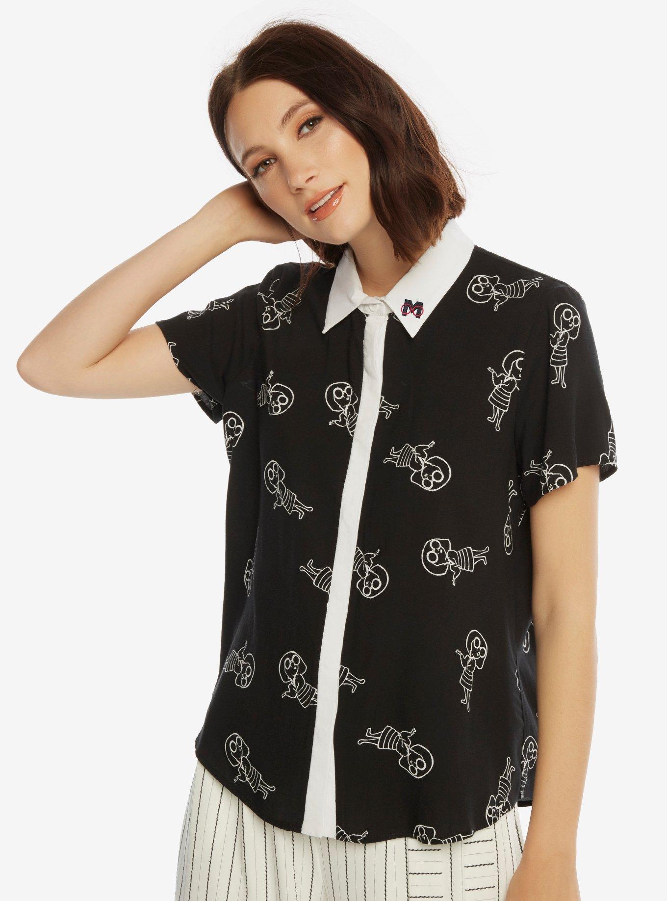 Her Universe Disney Pixar Incredibles 2 Edna Mode Fashion Blouse - BoxLunch Exclusive, BLACK, hi-res