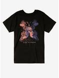 Alice In Chains Butterfly Face T-Shirt, BLACK, hi-res