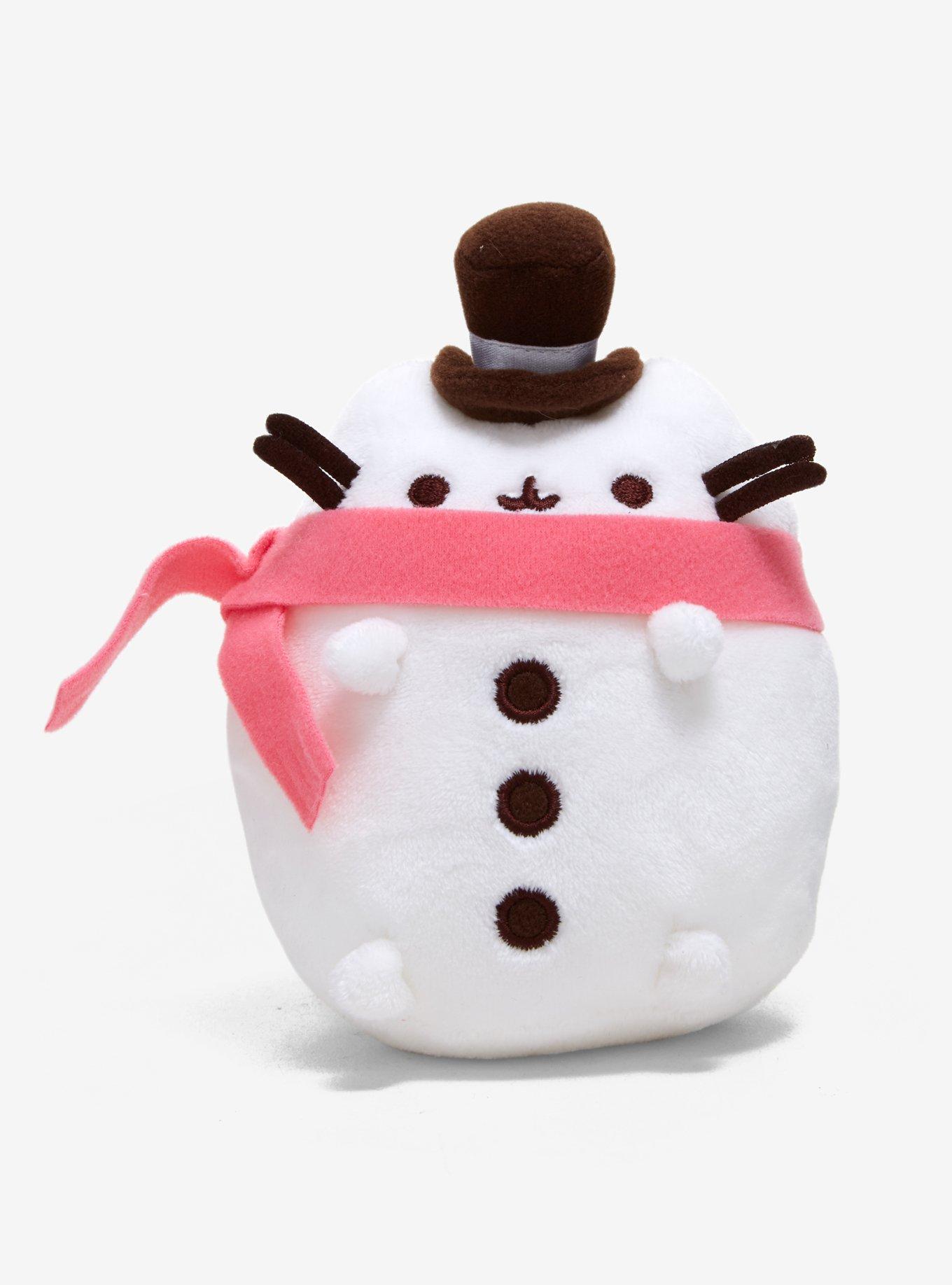 Pusheen Snowman Mini Plush Hot Topic