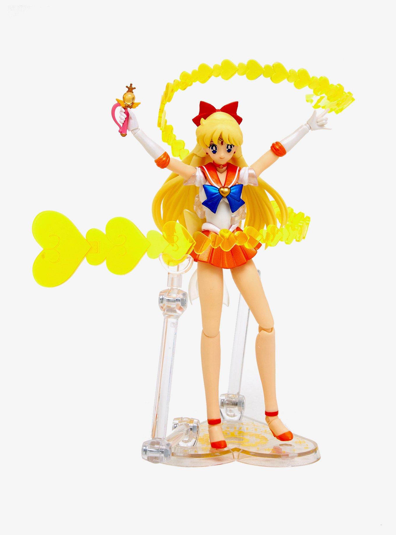 S.H. Figurearts Sailor Moon Sailor Venus Action Figure, , hi-res