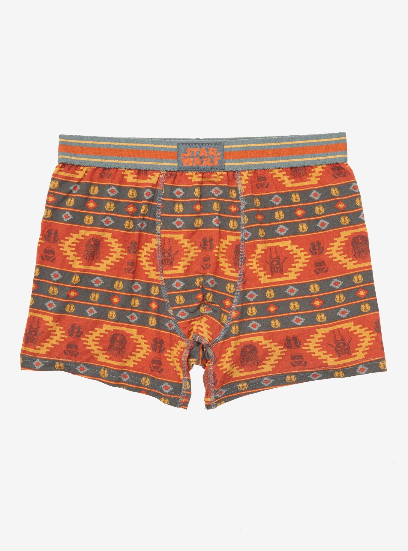 Star Wars Han Solo Boxer Briefs - BoxLunch Exclusive, ORANGE, hi-res