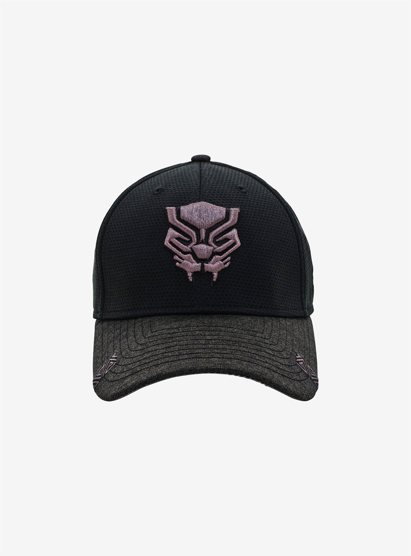 New Era Marvel Black Panther Hat - BoxLunch Exclusive, BLACK, hi-res