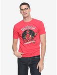 Marvel Deadpool Hot Sauce T-Shirt - BoxLunch Exclusive, RED, hi-res