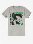 Morrissey Shyness Is Nice T-Shirt, GREY, hi-res
