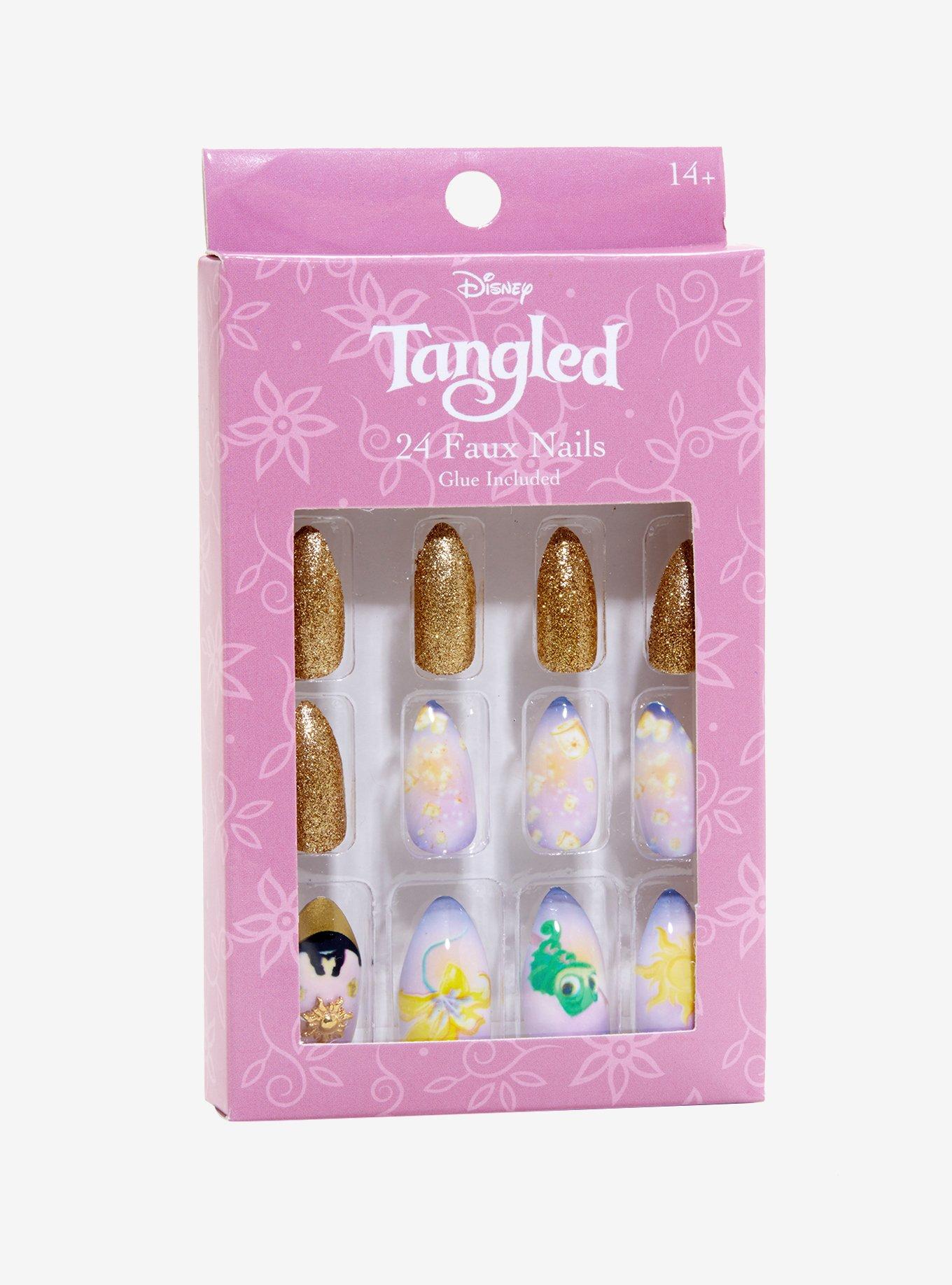 Her Universe Destination Disney Tangled Faux Nail Set | Hot Topic