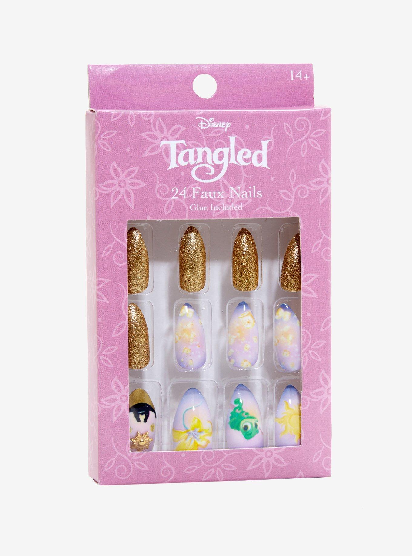 Her Universe Destination Disney Tangled Faux Nail Set, , hi-res