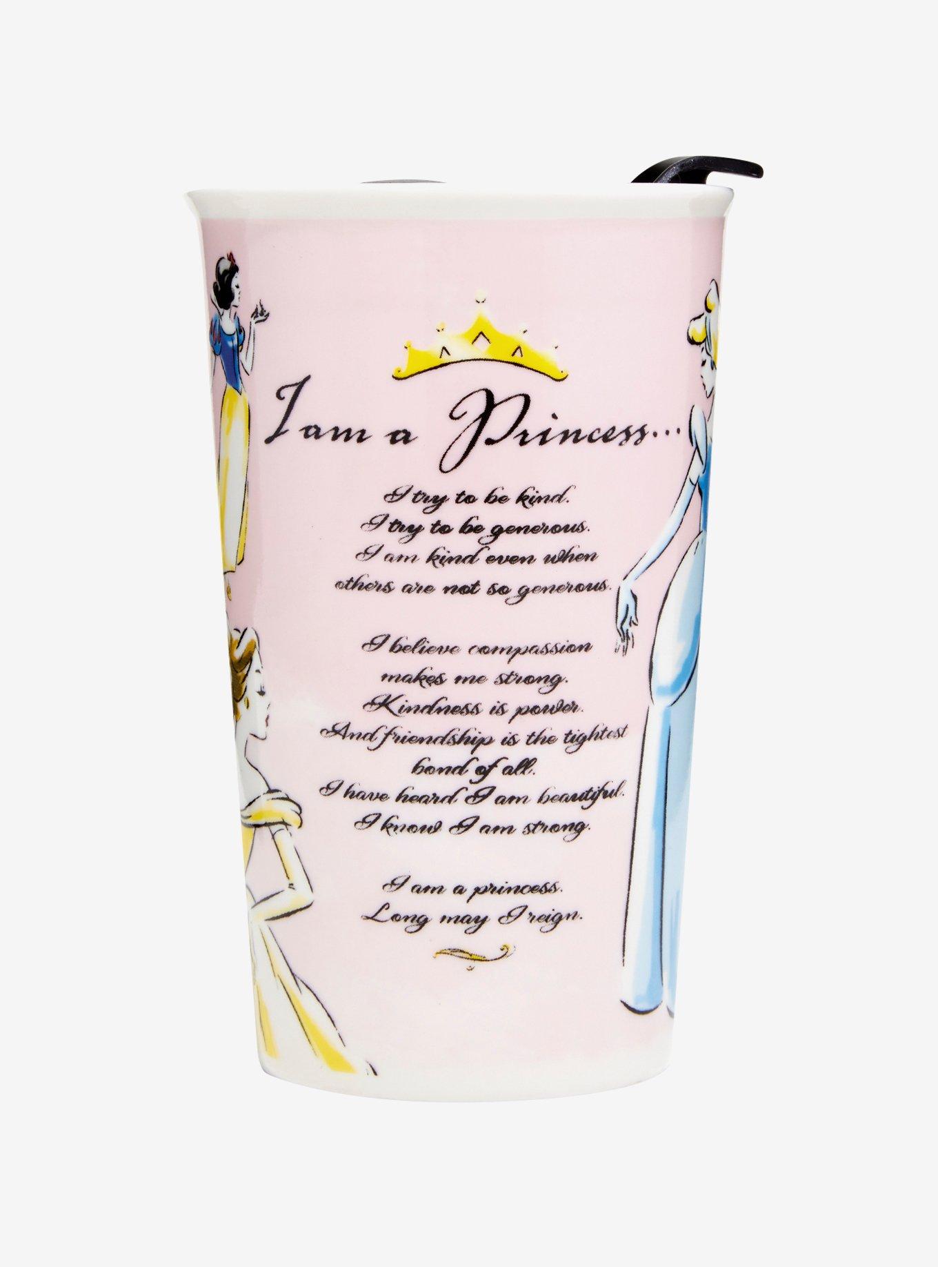 Disney Princesses I Am A Princess Travel Mug, , hi-res