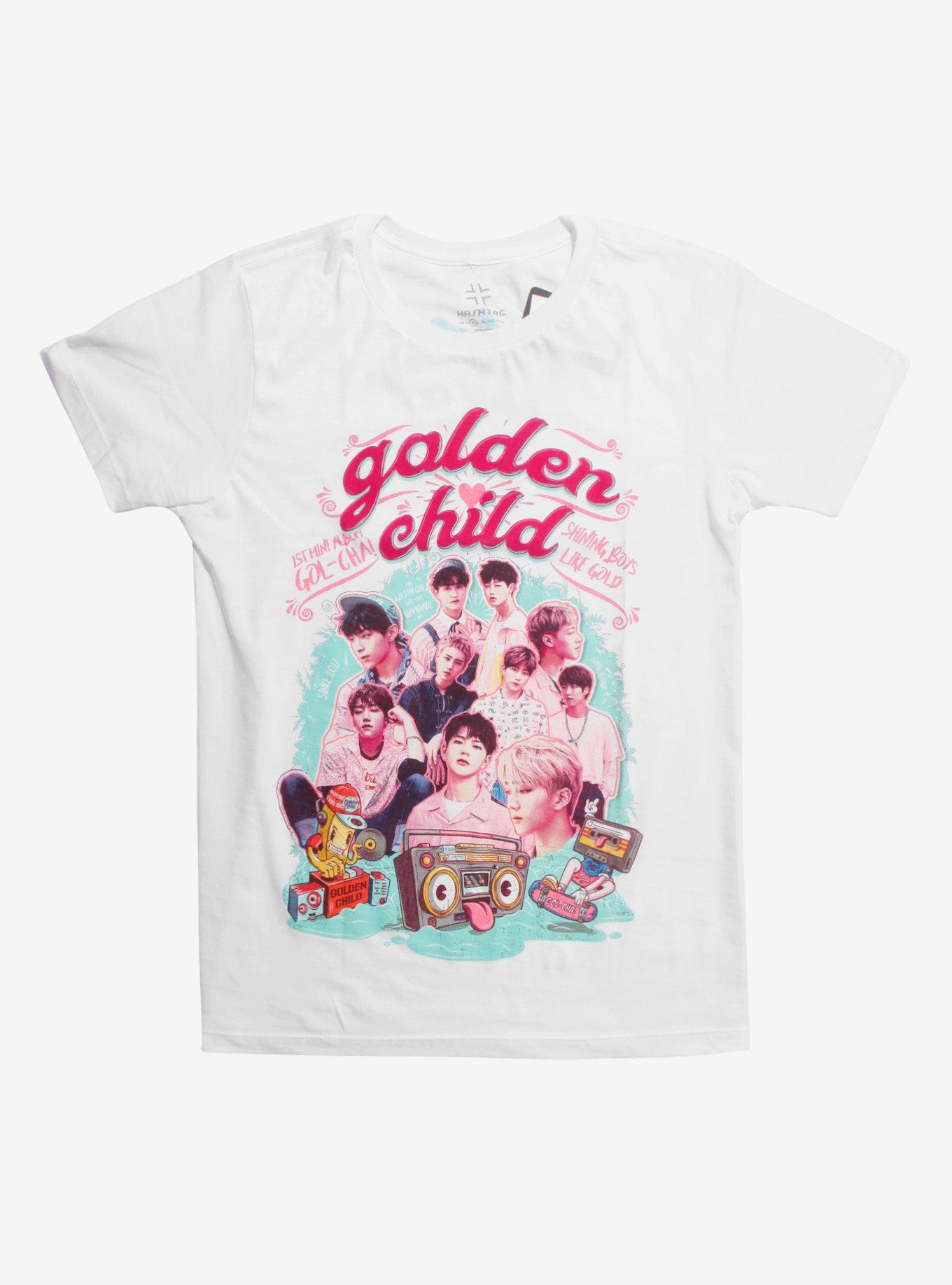 Golden Child Like Gold T-Shirt, WHITE, hi-res