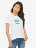 Broad City Deals Womens Tee - BoxLunch Exclusive, WHITE, hi-res