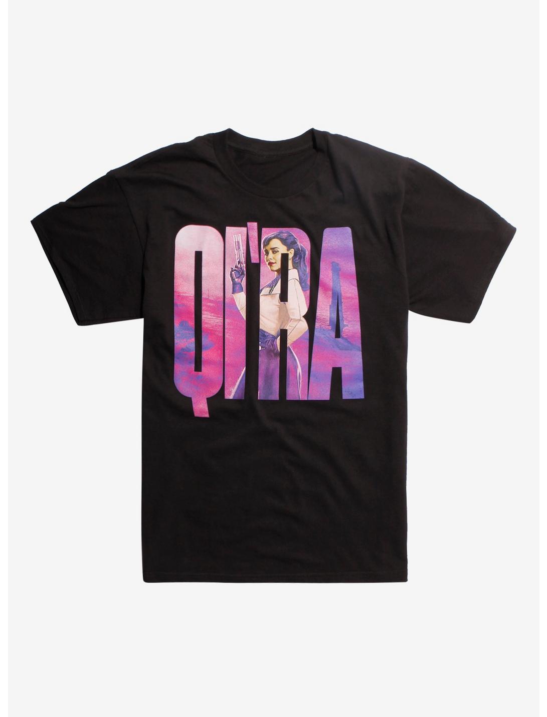 Solo: A Star Wars Story Qi'ra Letters T-Shirt, BLACK, hi-res