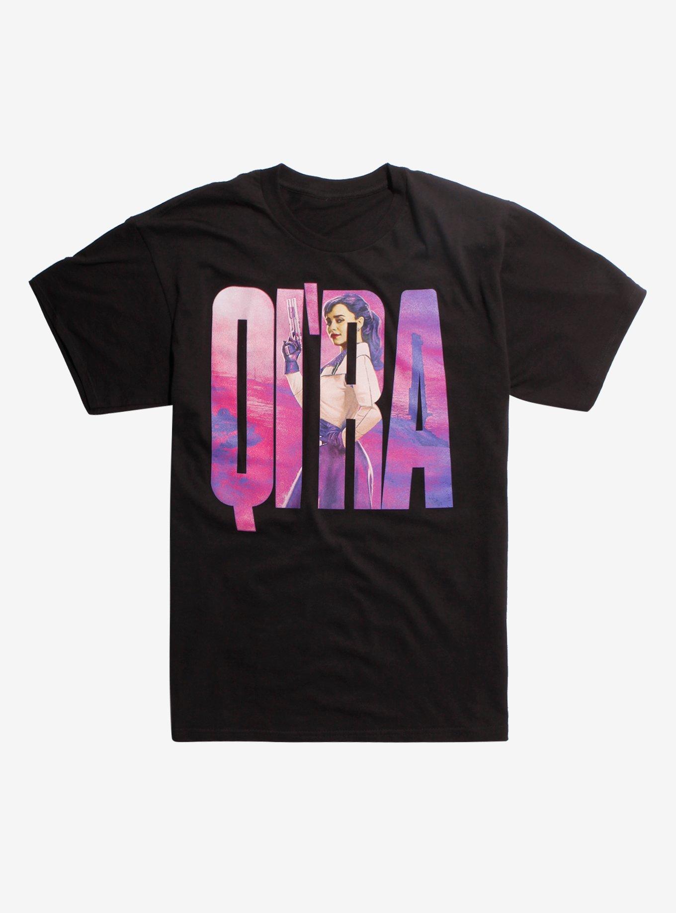 Solo: A Star Wars Story Qi'ra Letters T-Shirt, BLACK, hi-res