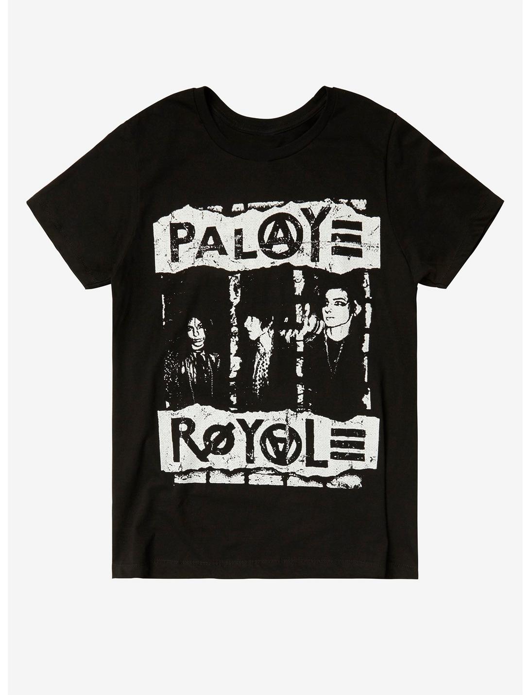 Palaye Royale Black & White Group Photo T-Shirt, BLACK, hi-res