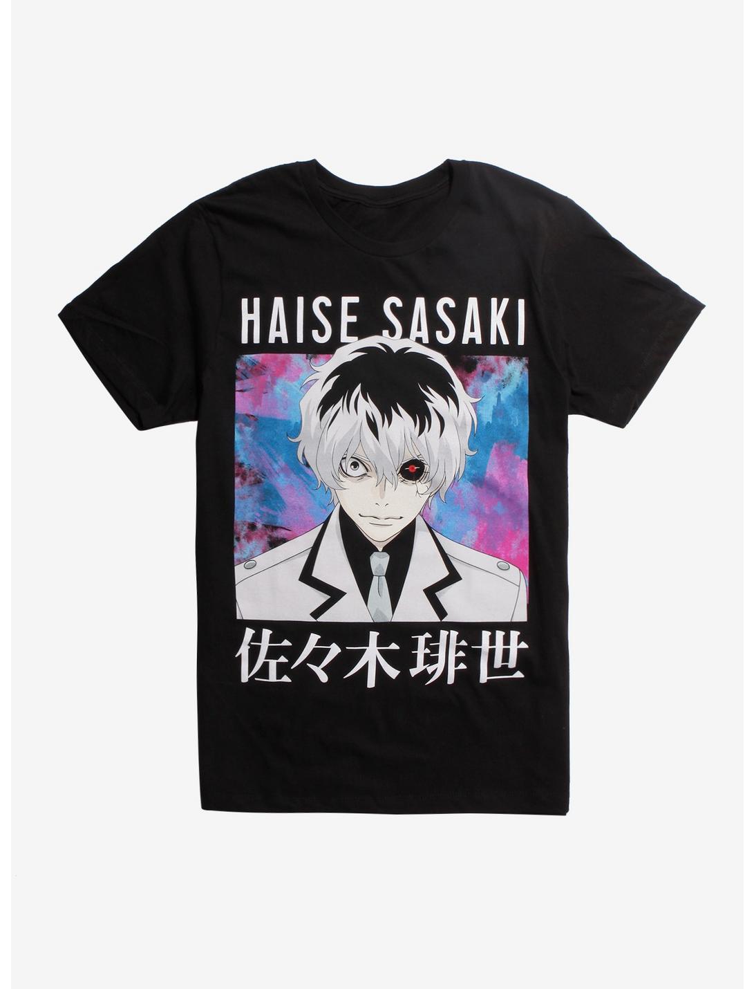 Tokyo Ghoul: Re Haise Sasaki T-Shirt Hot Topic Exclusive, BLACK, hi-res