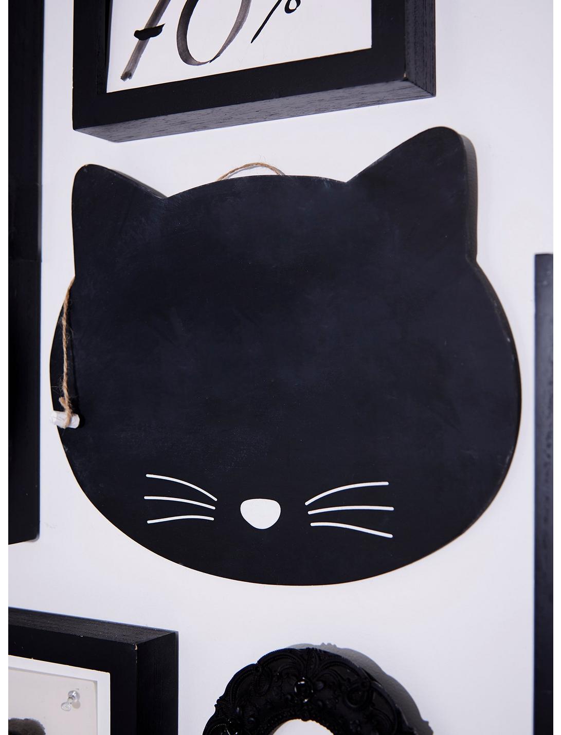Sass And Belle Black Cat Chalkboard, , hi-res