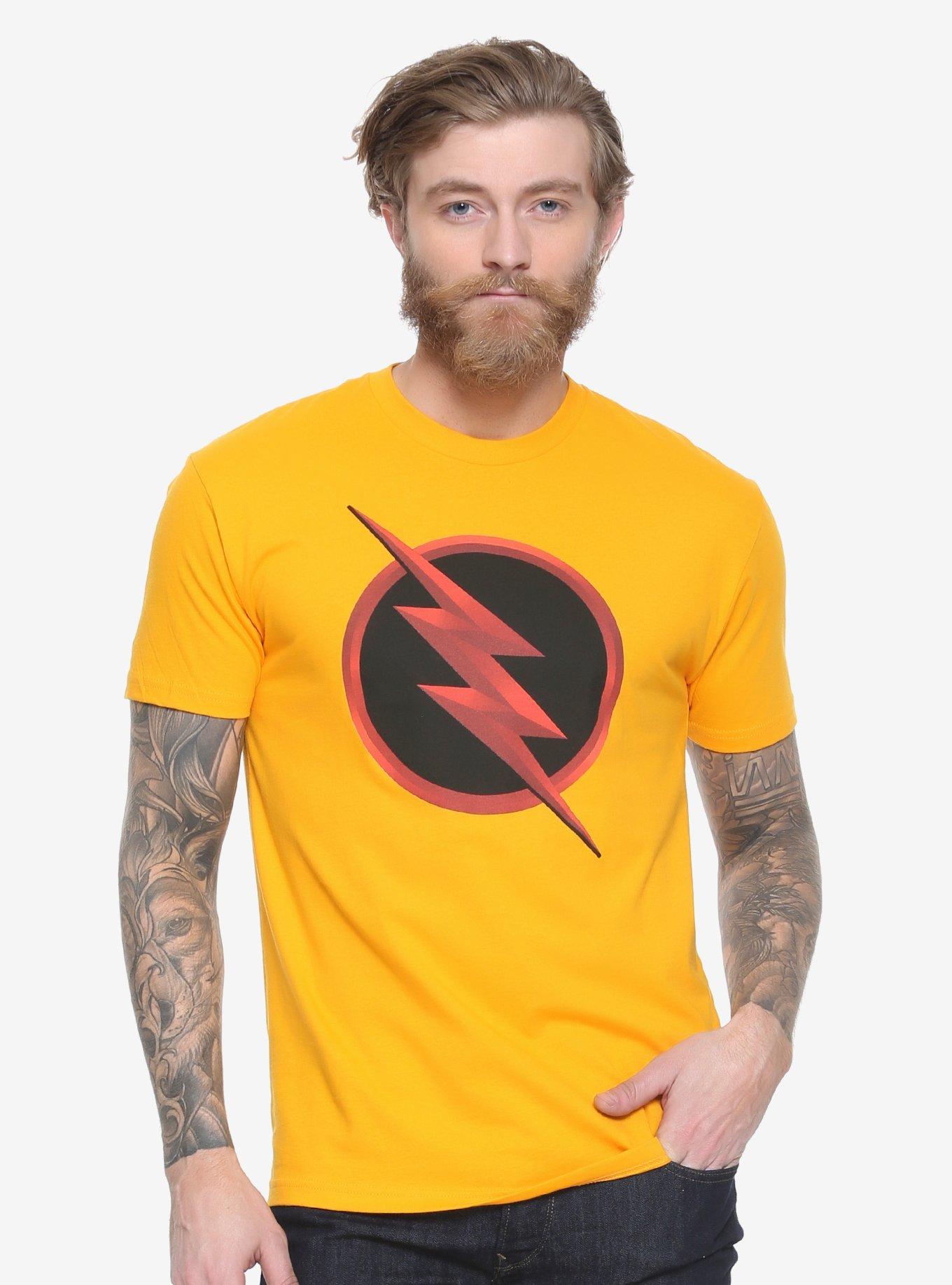 DC Comics The Flash Reverse Flash T-Shirt, YELLOW, hi-res