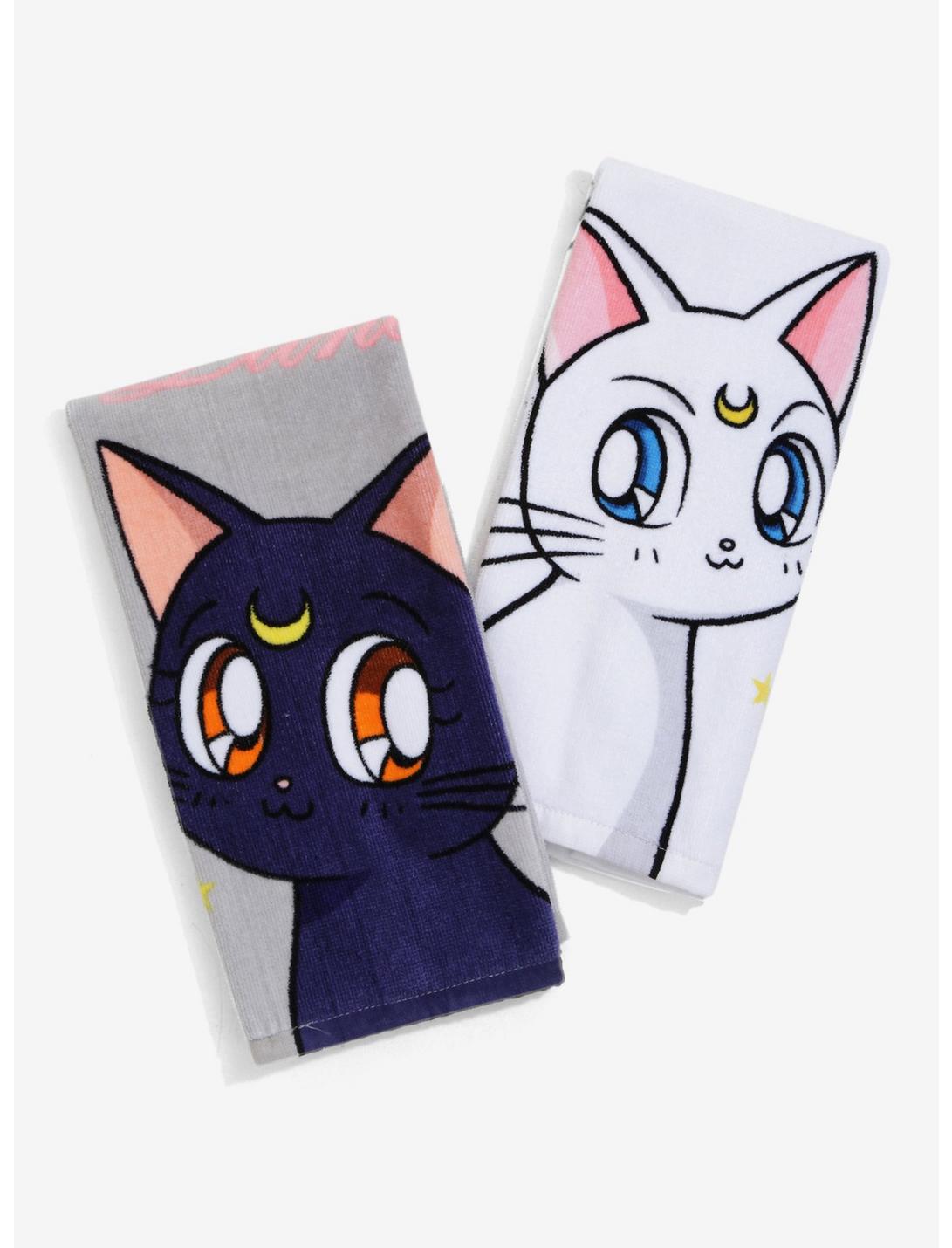 Sailor Moon Luna & Artemis Towel Set, , hi-res