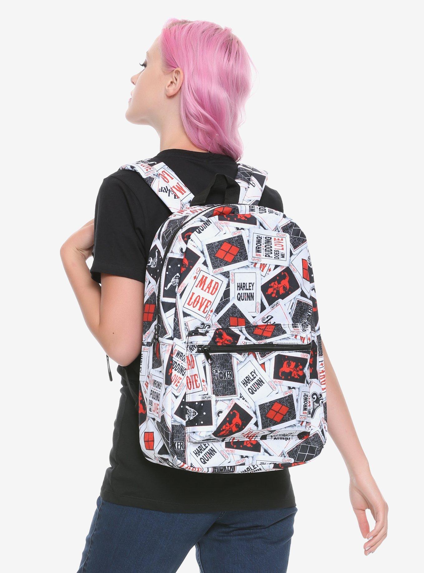 DC Comics Harley Quinn Card Backpack, , hi-res