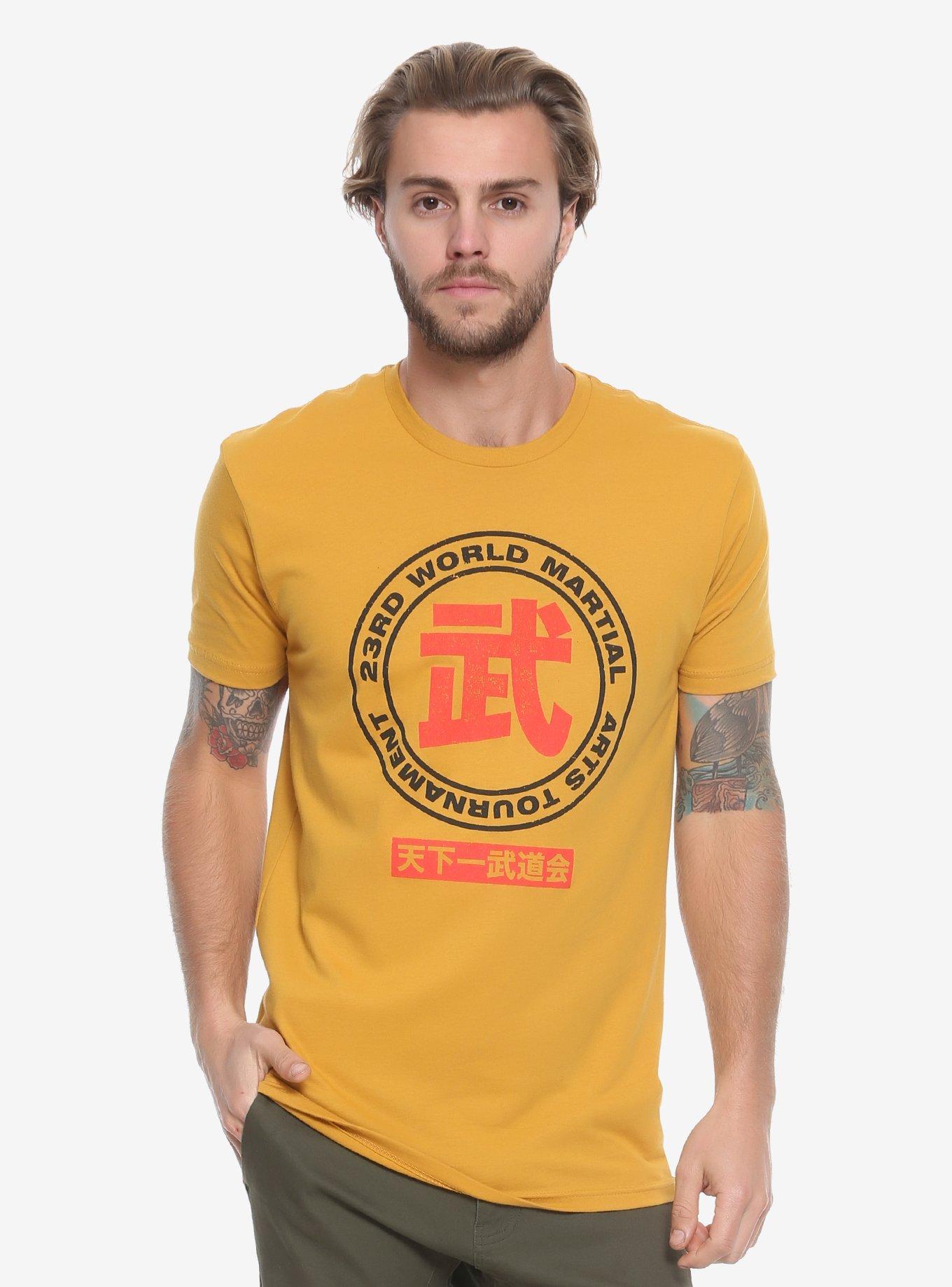 Dragon Ball Z Martial Arts Tournament Son Goku T-Shirt - BoxLunch Exclusive, YELLOW, hi-res