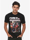 Marvel Deadpool & Cable T-Shirt - BoxLunch Exclusive, BLACK, hi-res