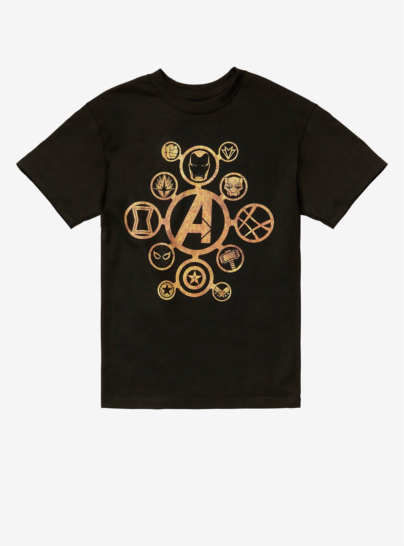 Avengers t outlet shirt hot topic