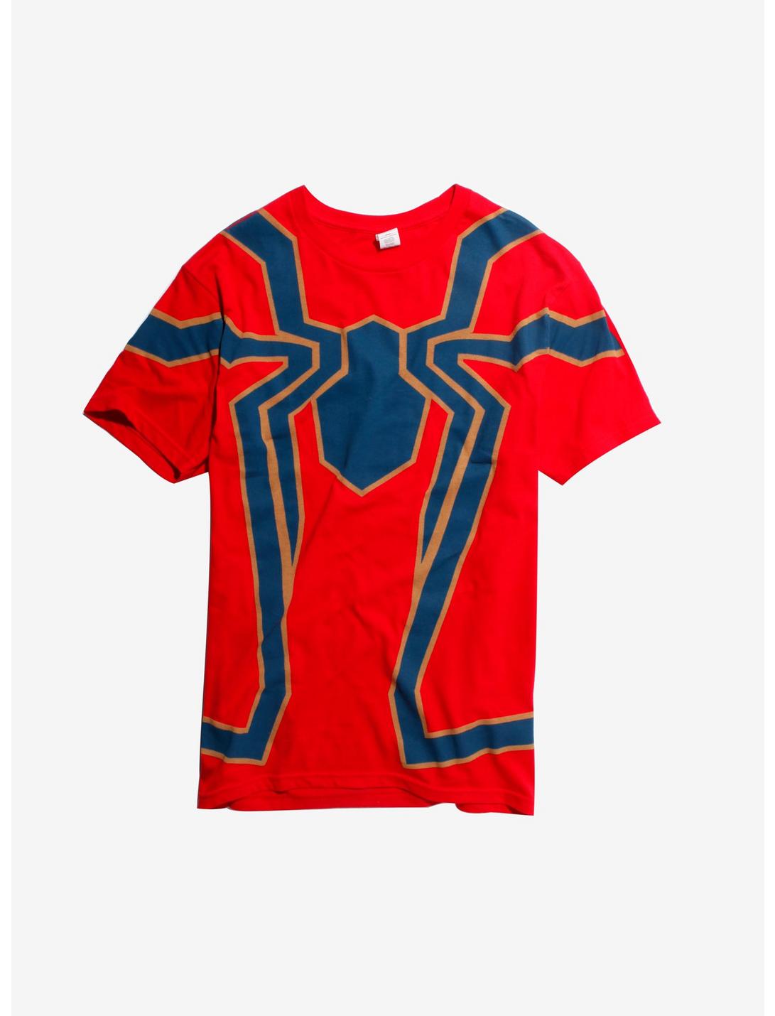 Marvel Avengers: Infinity War Iron Spider T-Shirt Hot Topic Exclusive, RED, hi-res