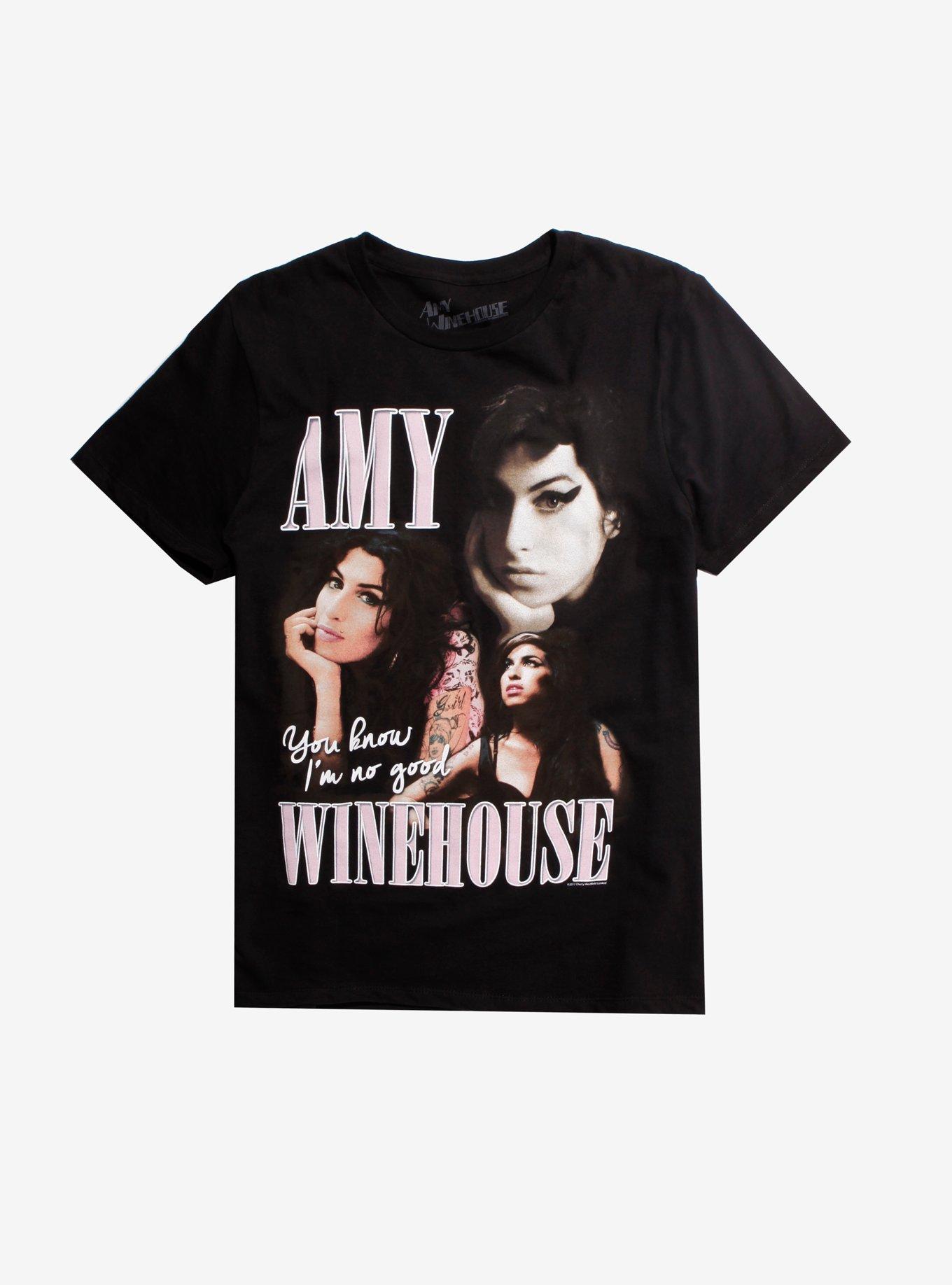 Amy Winehouse I'm No Good T-Shirt, BLACK, hi-res