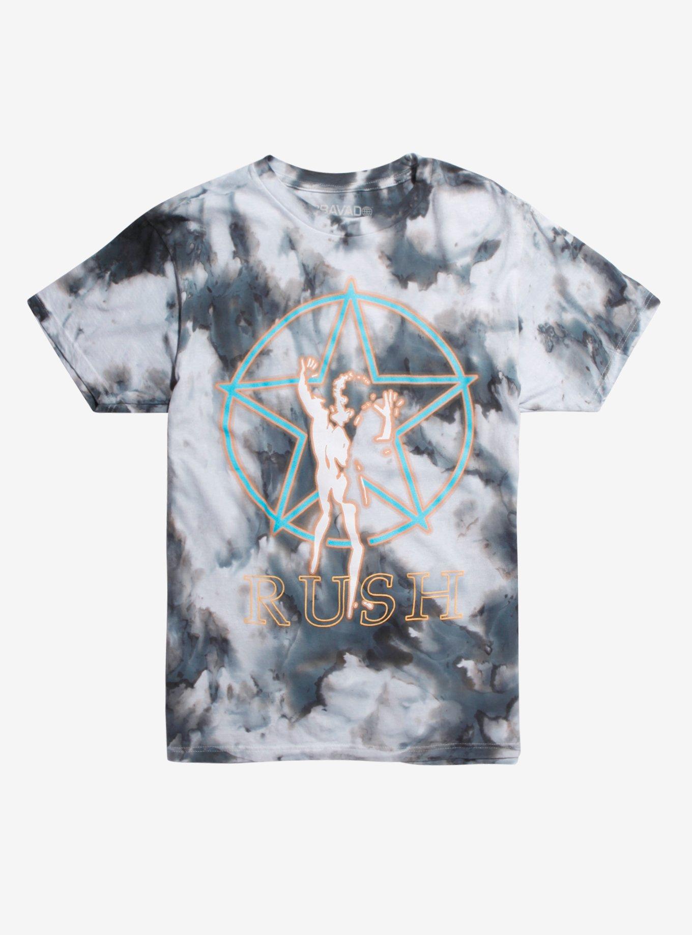 Rush Tie Dye T-Shirt, BLACK, hi-res