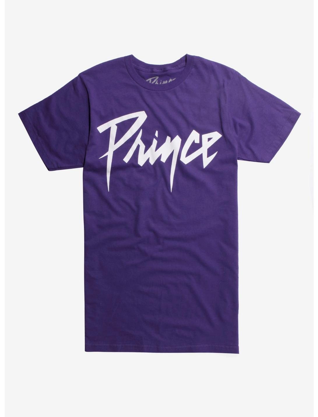 Prince Logo T-Shirt, PURPLE, hi-res