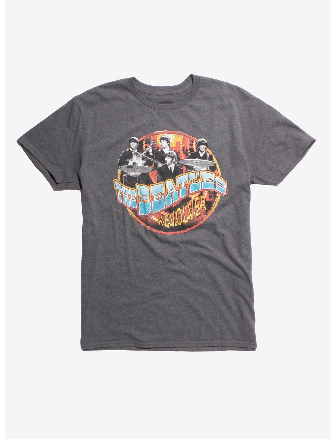 The Beatles Revolver T-Shirt, GREY, hi-res