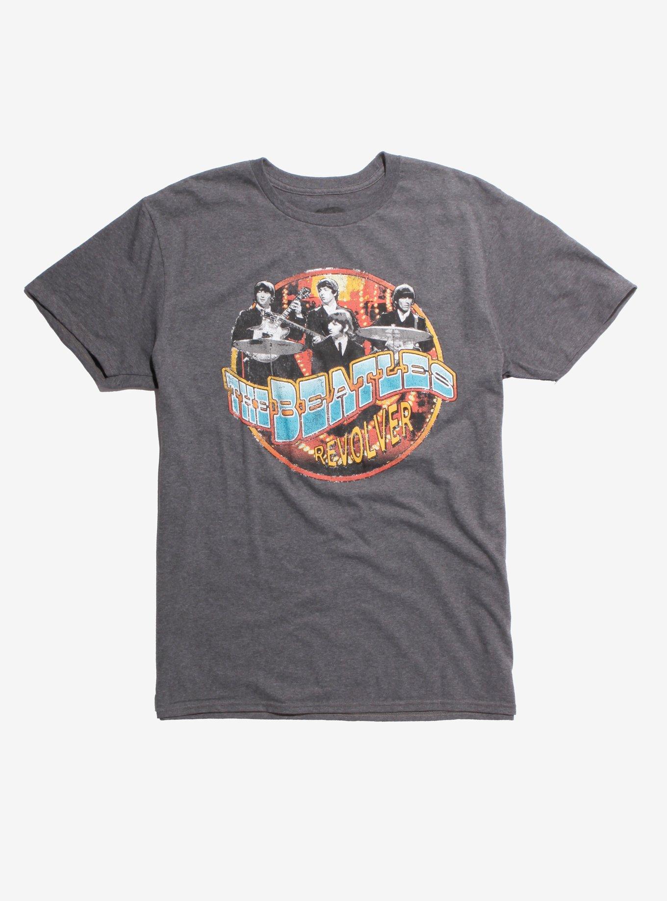 The Beatles Revolver T-Shirt, GREY, hi-res