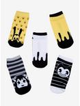 Bendy And The Ink Machine No-Show Socks 5 Pair, , hi-res
