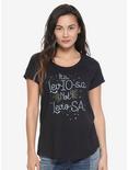 Harry Potter Leviosa Womens Tee - BoxLunch Exclusive, BLACK, hi-res