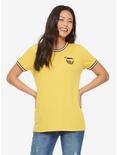 Disney Winnie The Pooh Hunny Pot Womens Ringer Tee - BoxLunch Exclusive, YELLOW, hi-res