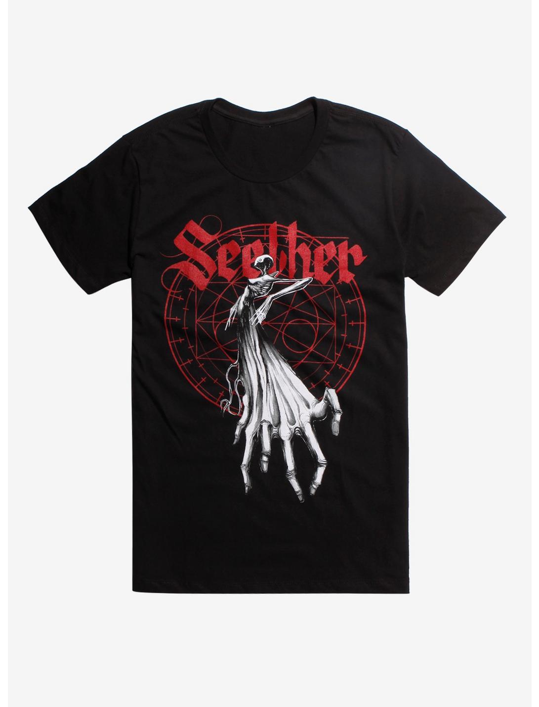 Seether Poison The Parish World Tour 2017 T-Shirt, BLACK, hi-res