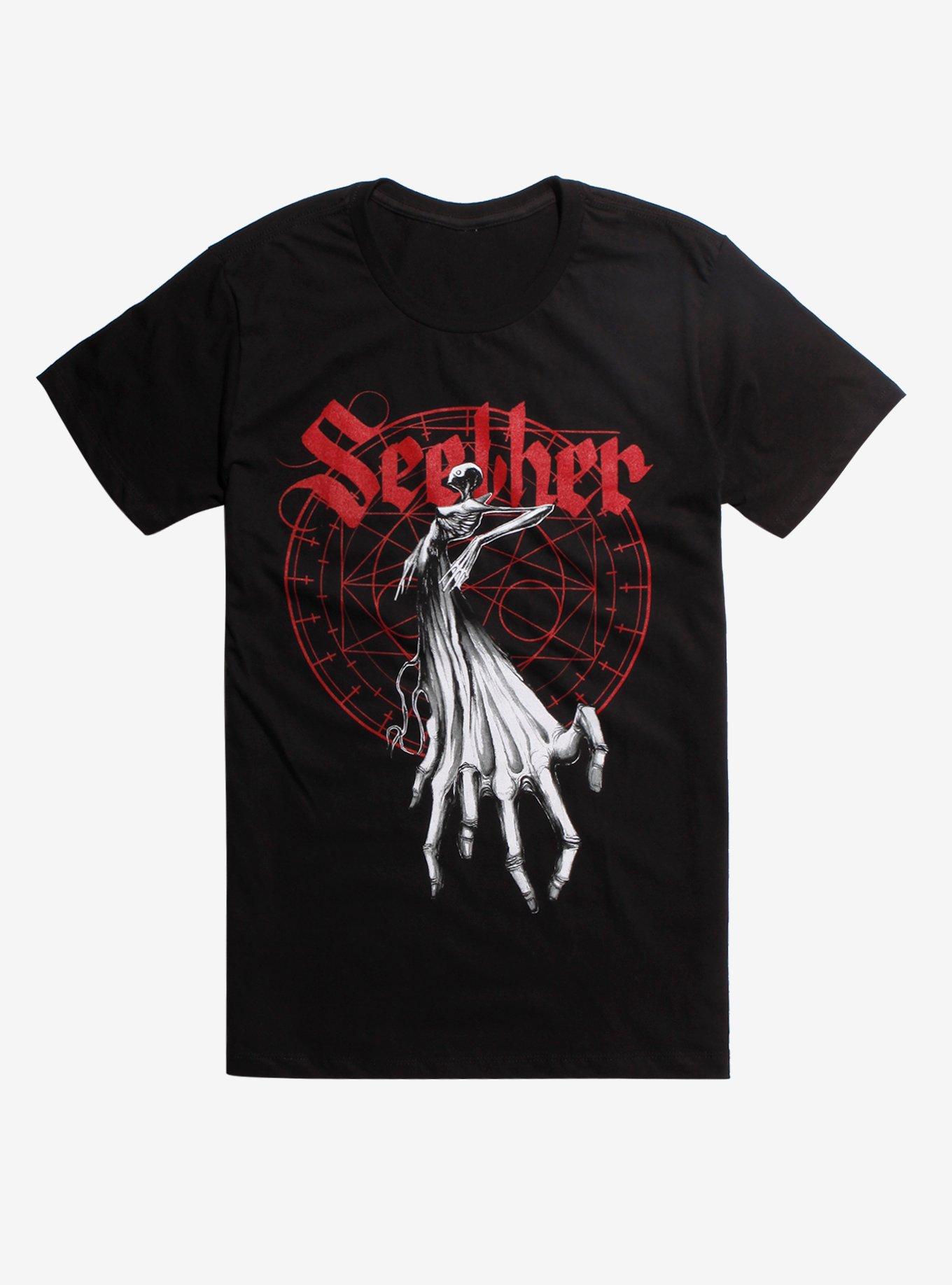 Seether Poison The Parish World Tour 2017 T-Shirt, BLACK, hi-res