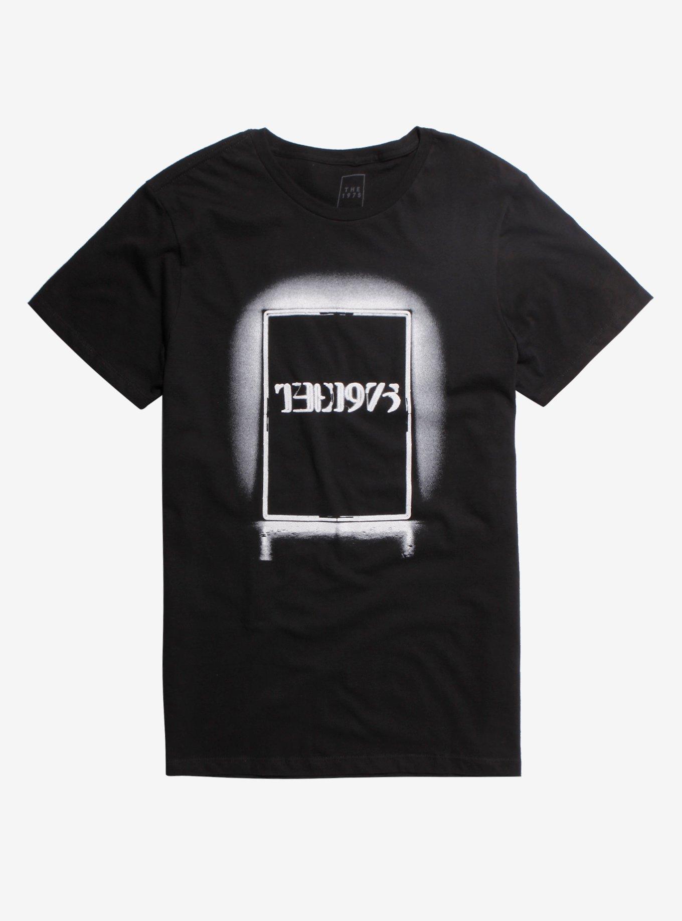 The 1975 Glow Logo T-Shirt, BLACK, hi-res