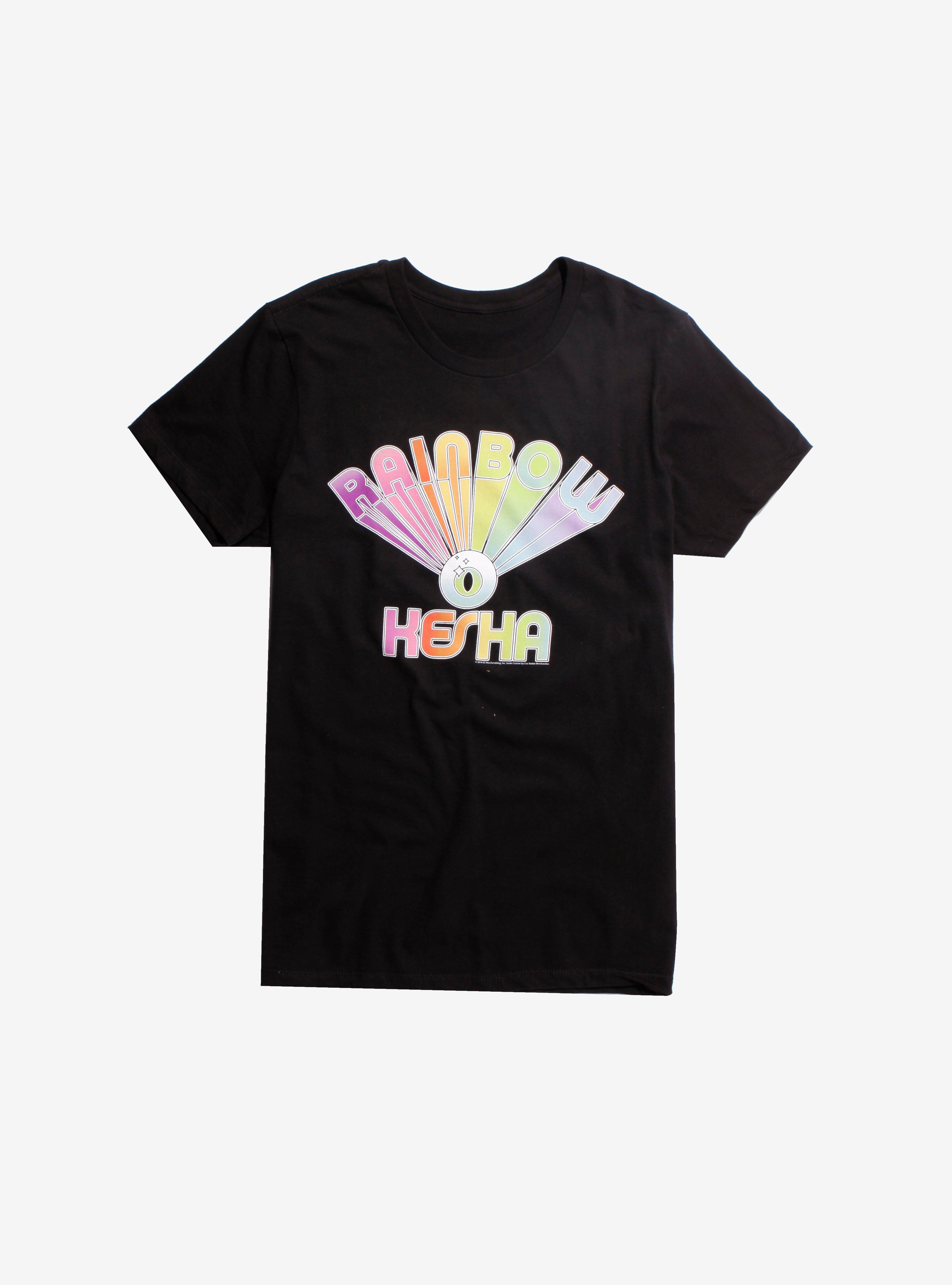Kesha Rainbow Eye T-Shirt, BLACK, hi-res