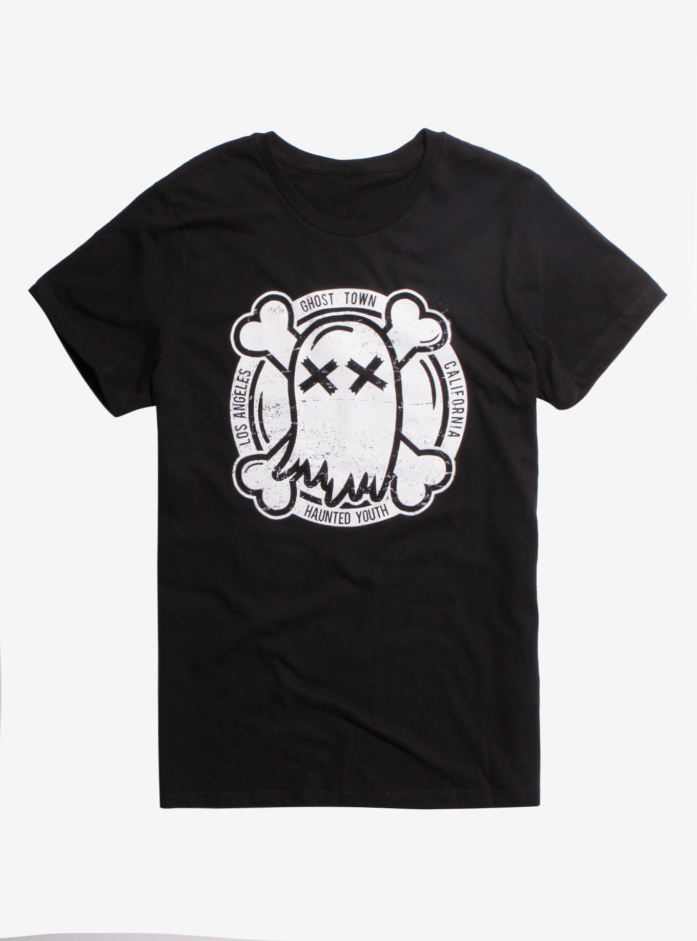 Ghost Town Haunted Youth Tour T-Shirt, BLACK, hi-res