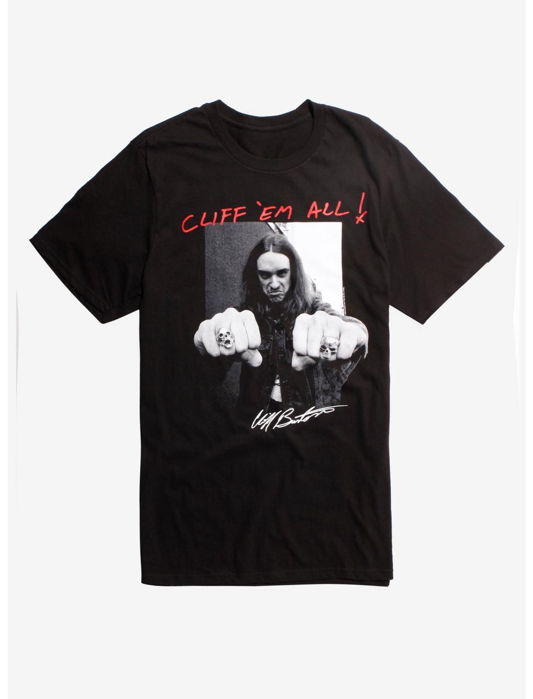 Cliff Burton T-Shirt, BLACK, hi-res