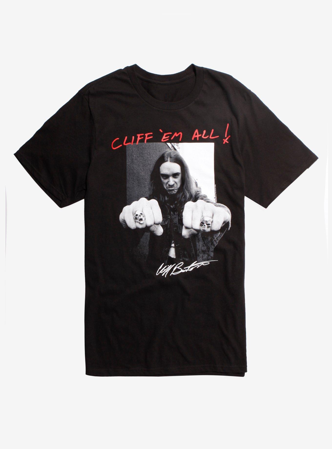 Cliff Burton T-Shirt, BLACK, hi-res