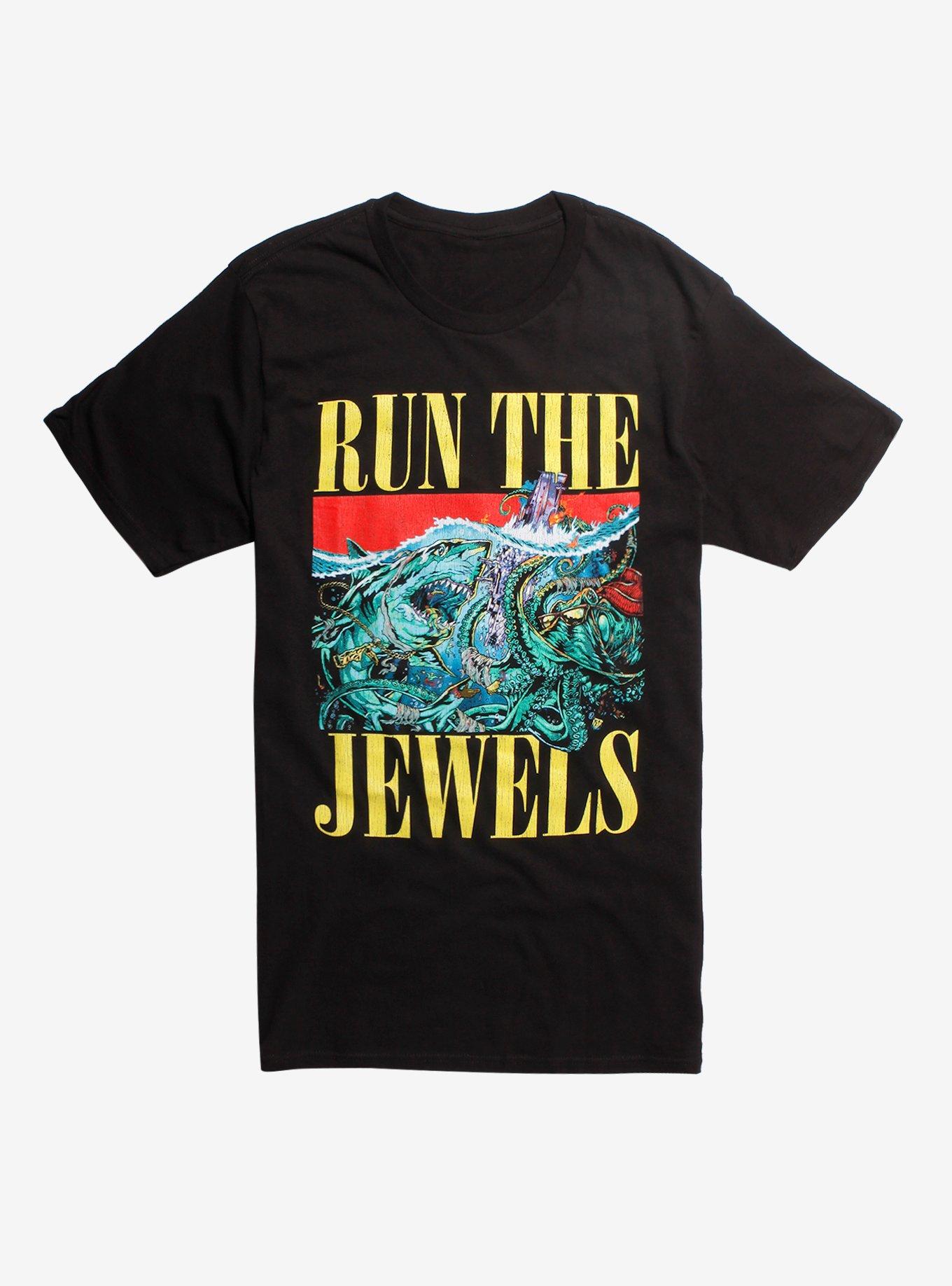 Run The Jewels Ocean T-Shirt, BLACK, hi-res