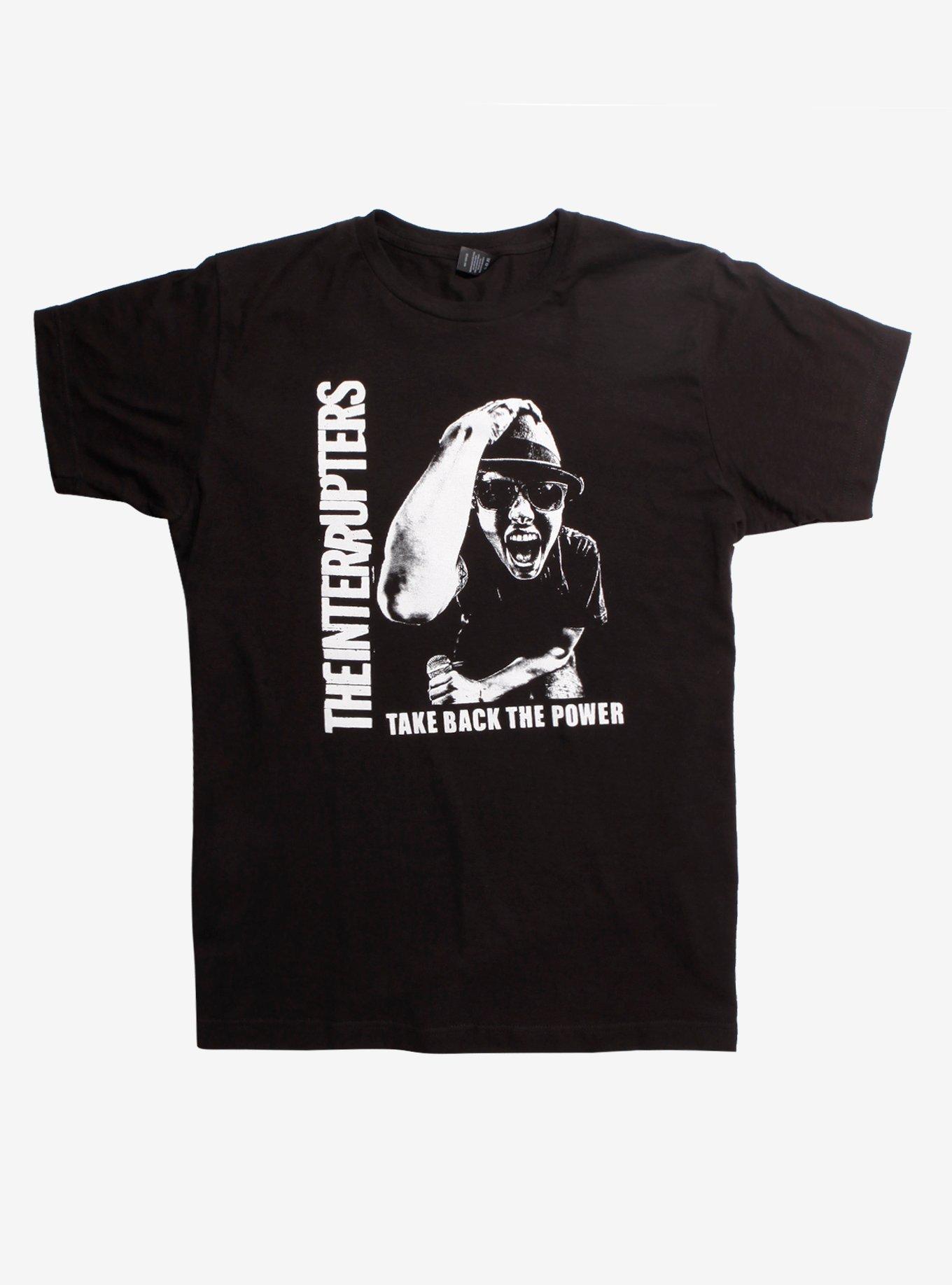 The Interrupters Take Back The Power T-Shirt, BLACK, hi-res